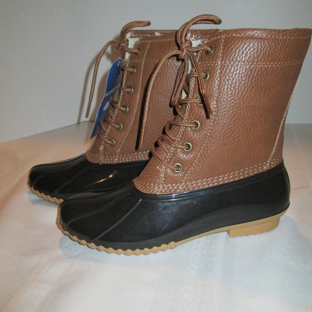JAMBU JBU Women's Maplewood Water-Resistant Lace-up Boots 6M